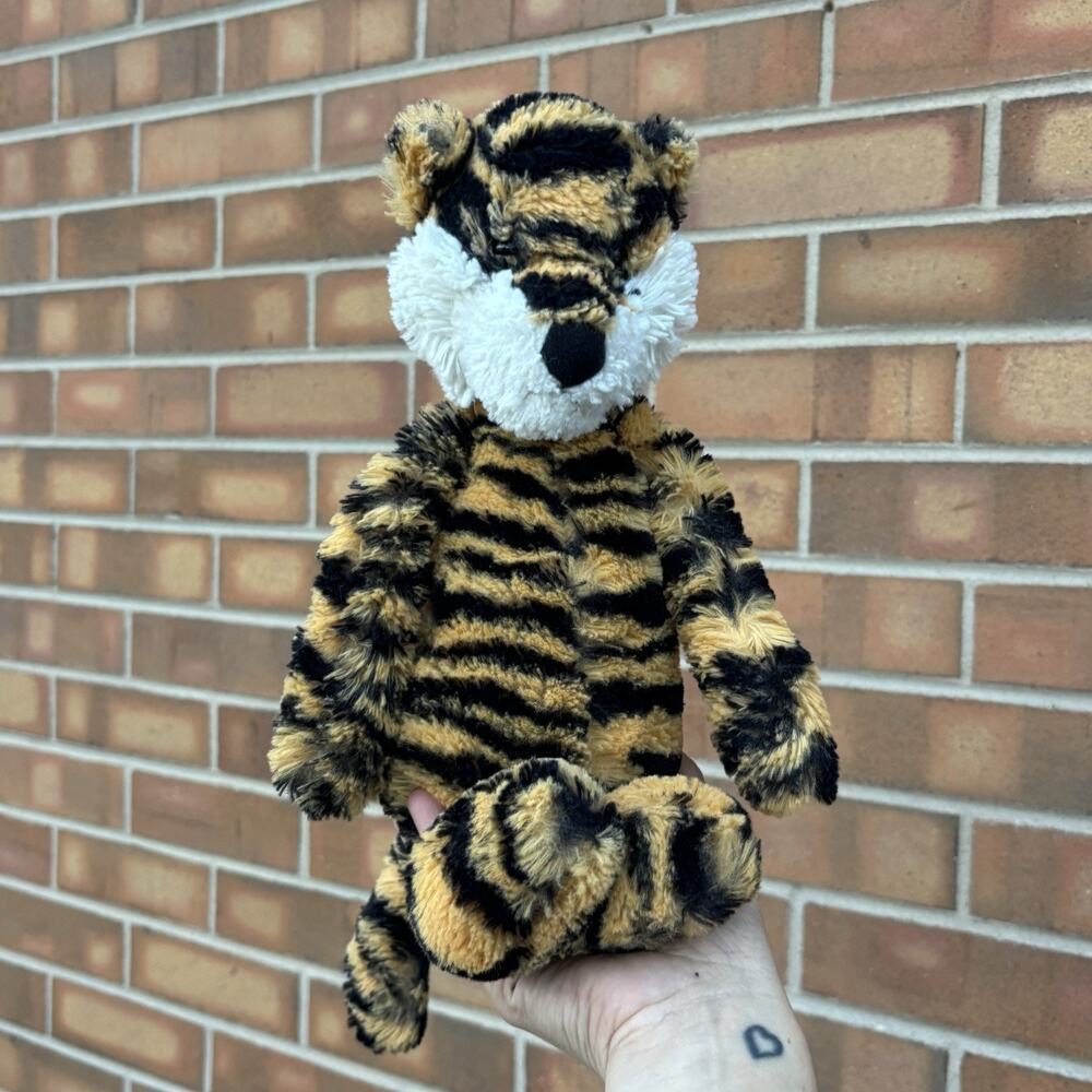 Rare Retired Jellycat Bashful Tiger 2011 JCINC3021